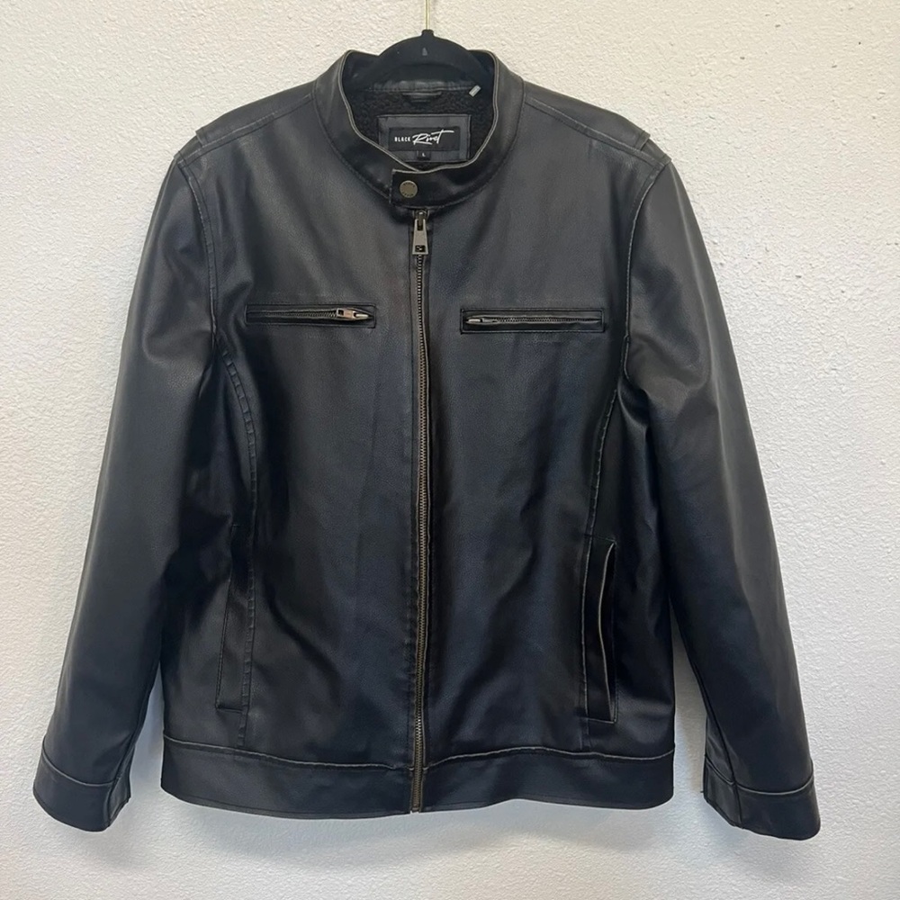 Vintage leather jacket size large